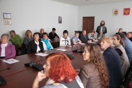 Первая встреча городских сообществ Чайковского за круглым столом. Внушительная команда из Ижевска делится опытом.