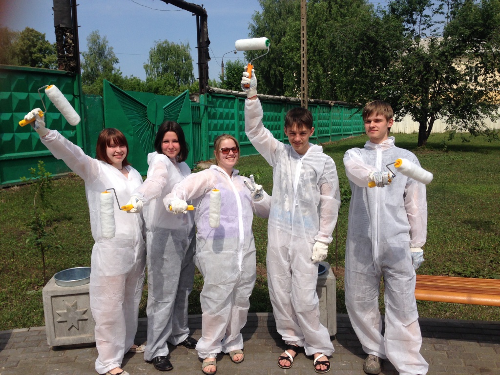 стрит-арт в Вишневом сквере