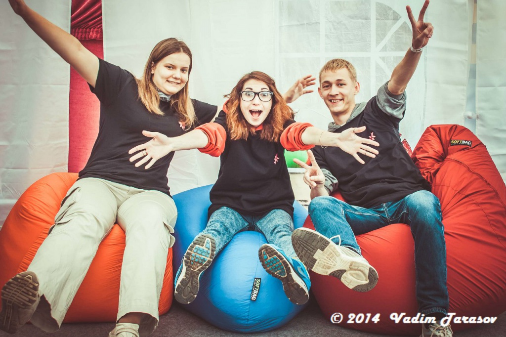 волонтеры Ижфитнес-2014