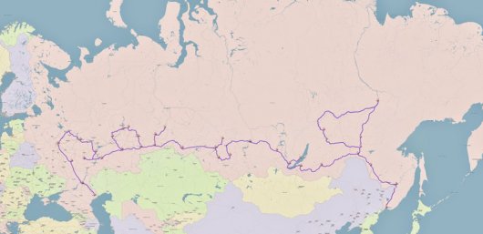 Маршрут экспедиции